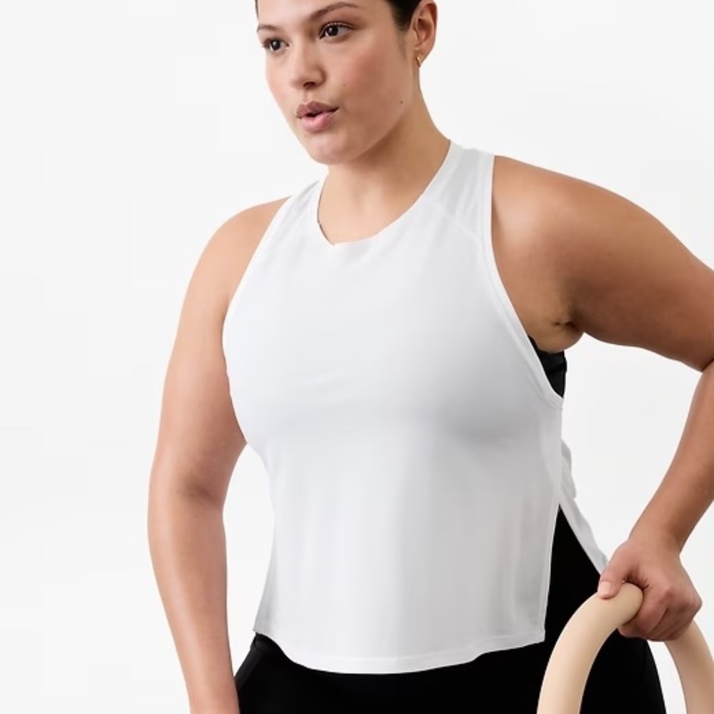 Athleta Grid Knit Tank (Navy) - Size Small - Picture 6 of 6